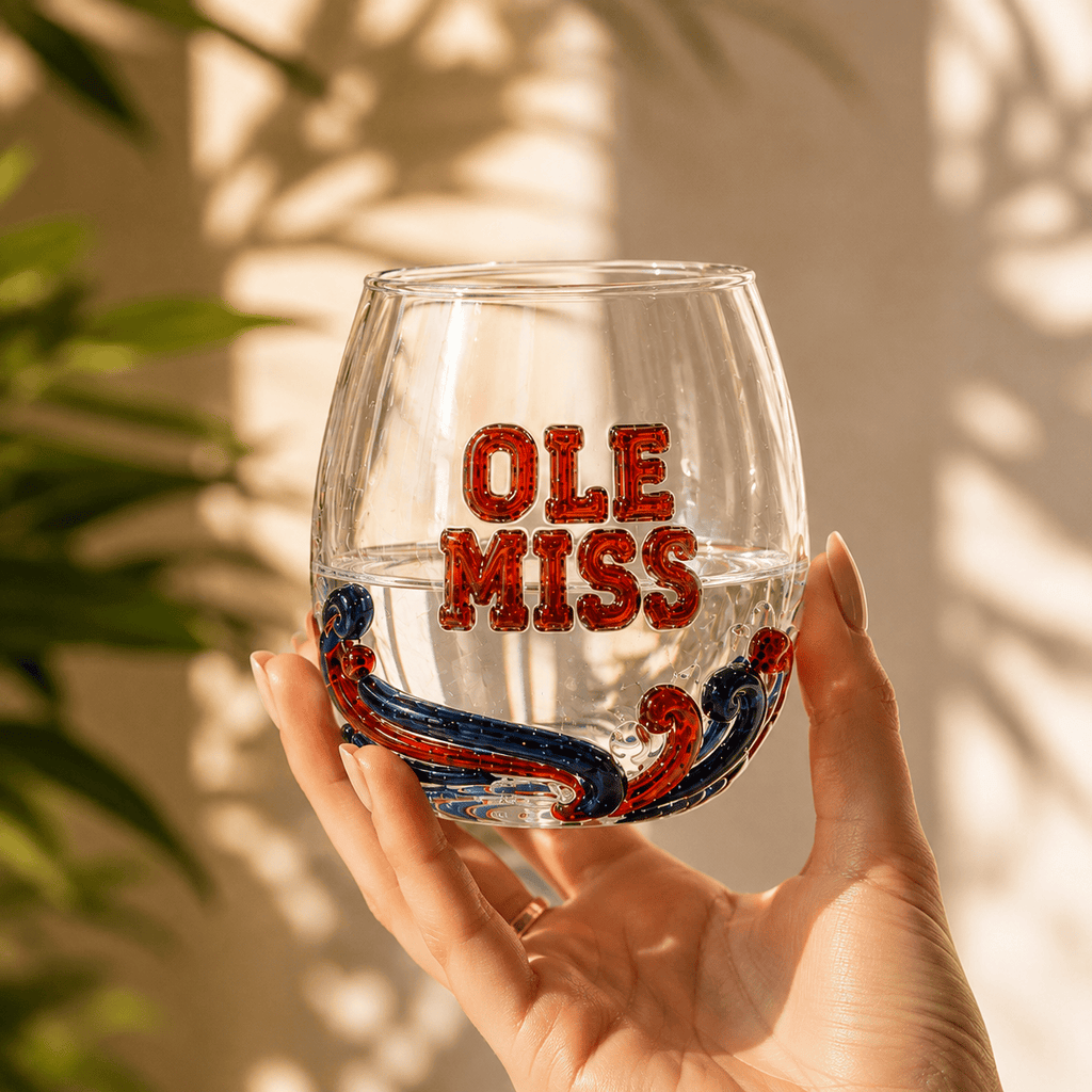OMR Stemless Glass Cup Set TMH