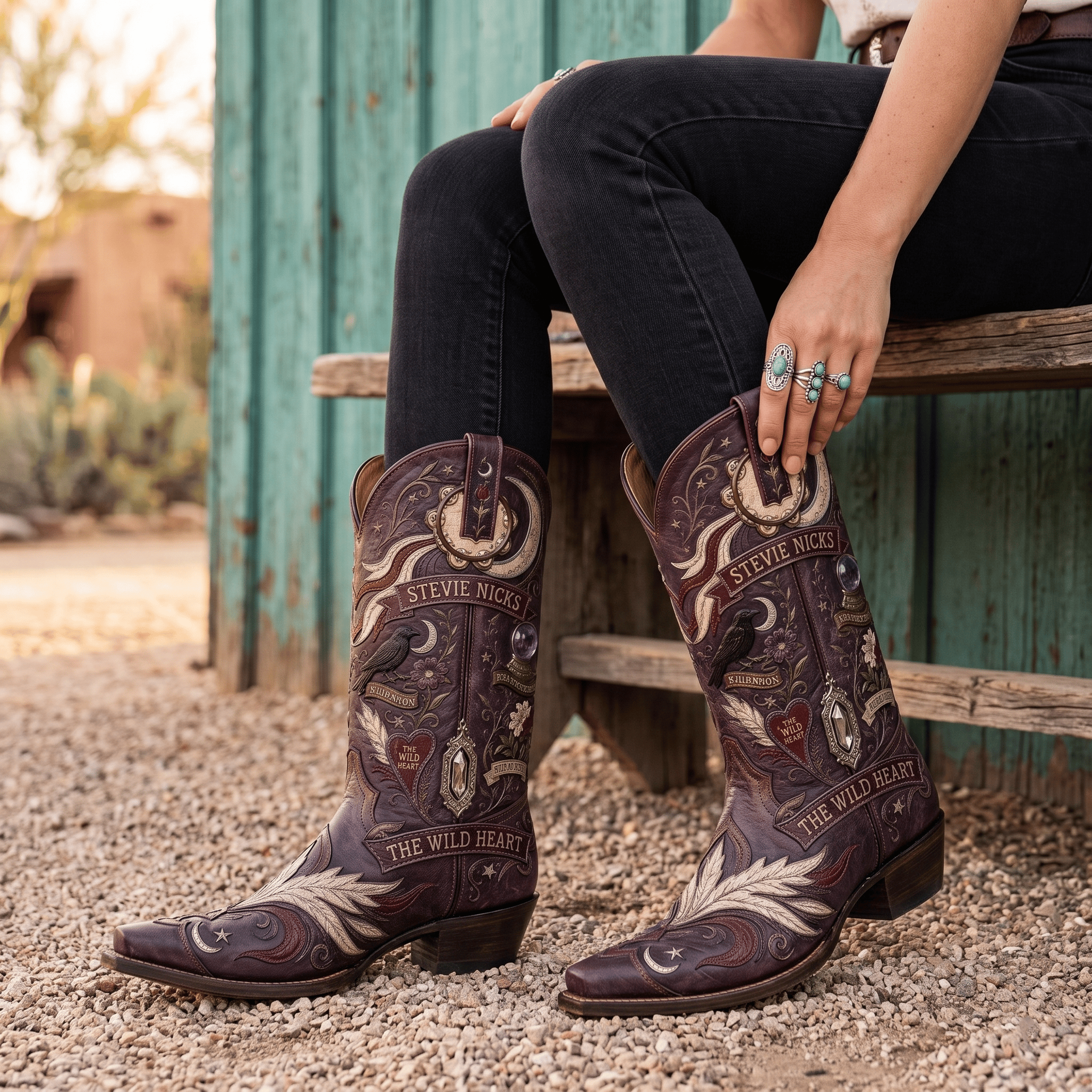 STNK WESTERN COWBOY BOOTS HTTT