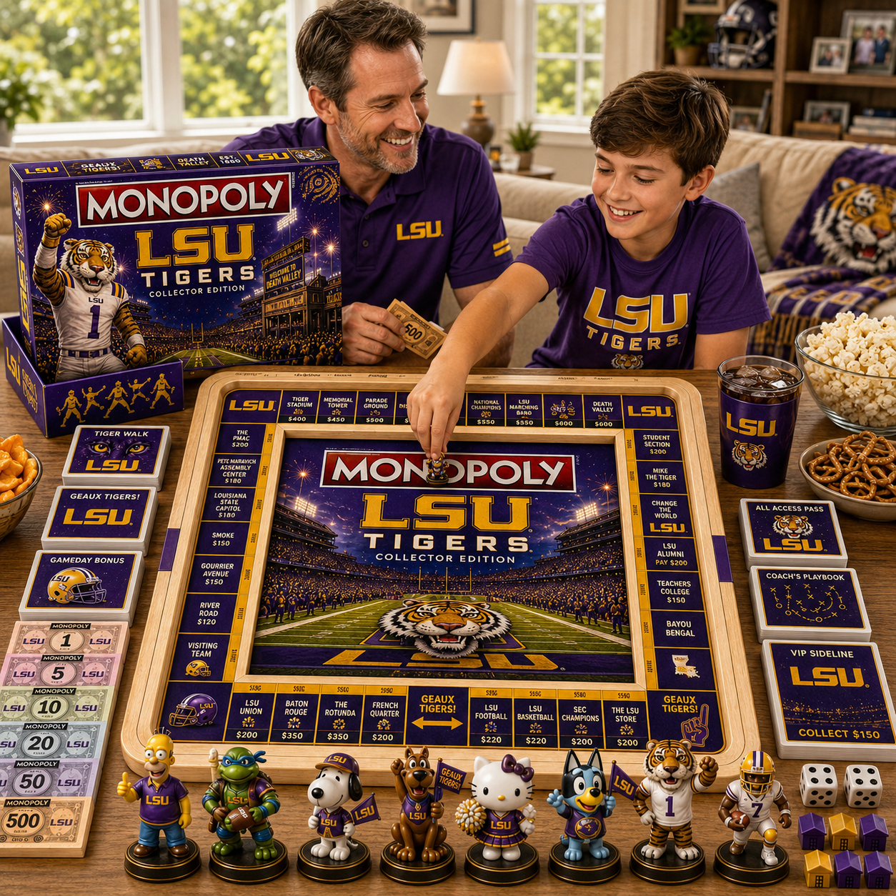 Premium LSU Board Game NHVH