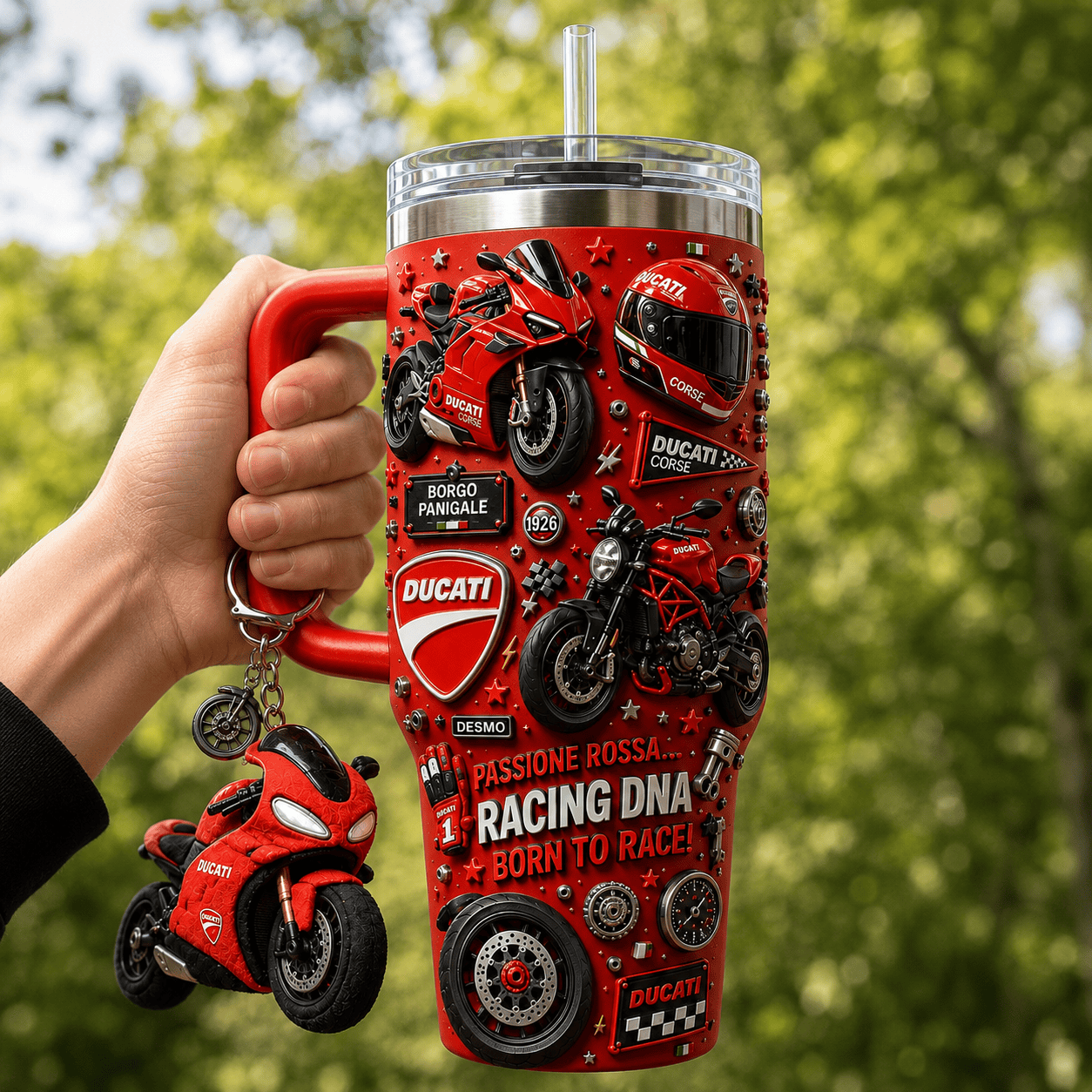 DCT 40oz Tumbler With Handle DNBN