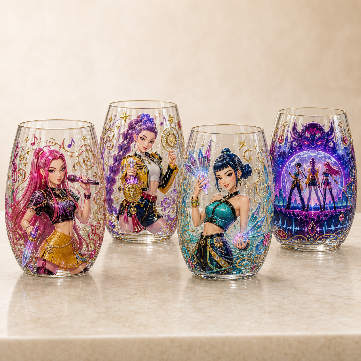 Premium KDH Whiskey Glass Set BMD