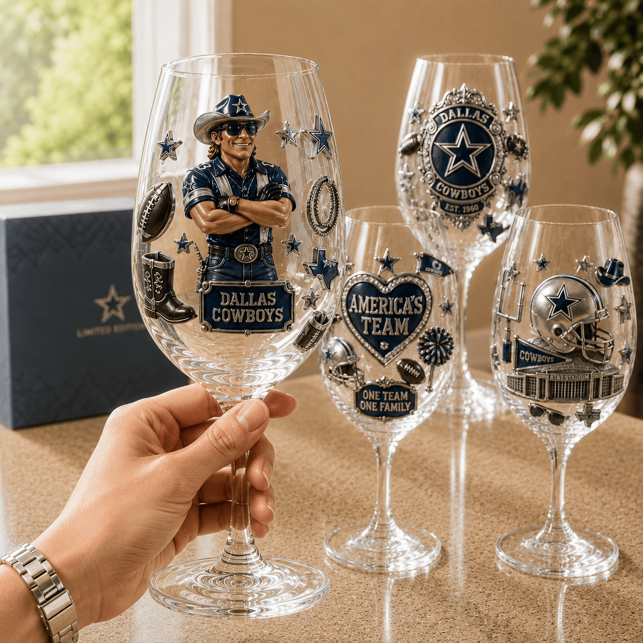 Premium DLCB Wine Glass Cup NHVH