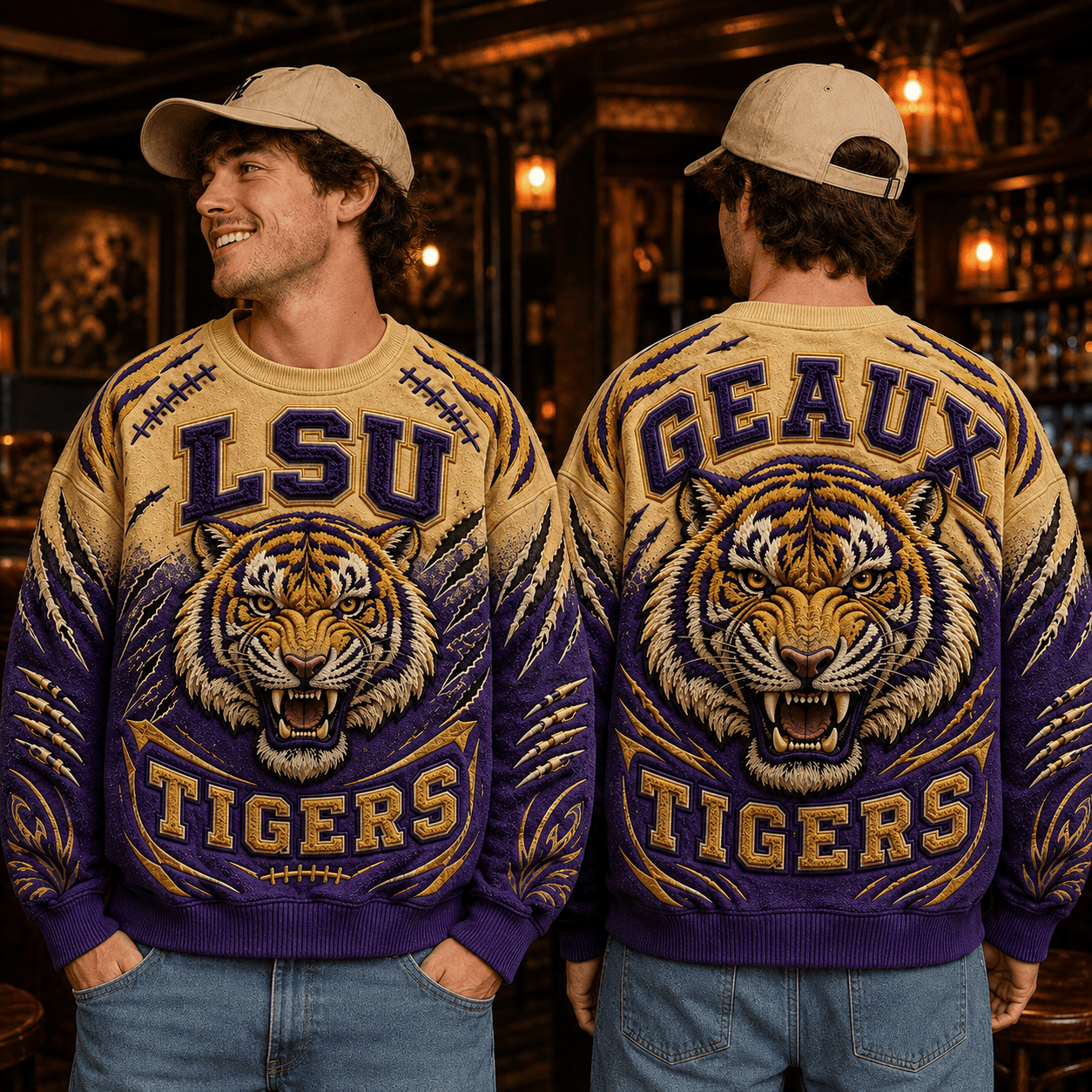 PREMIUM LSU SWEATER PTKL