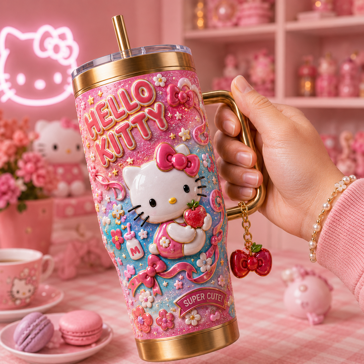 HLKT 40oz Tumbler With Handle TTNL