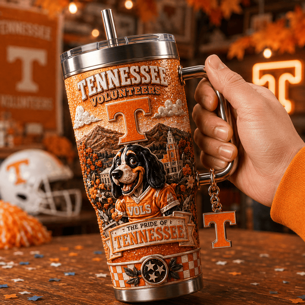 TVF 40oz Tumbler With Handle TTNL