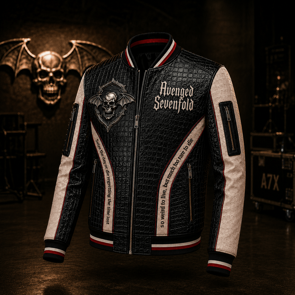 Premium SVD Leather Zipper Jacket PVNA
