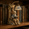 Premium UNC Bookshelf Figurines Lamp NTNA