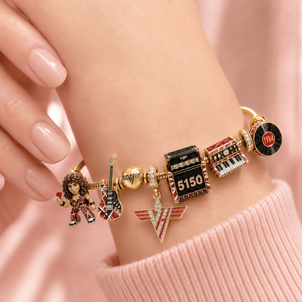 VHL Gold Charm Bracelet Set BMD