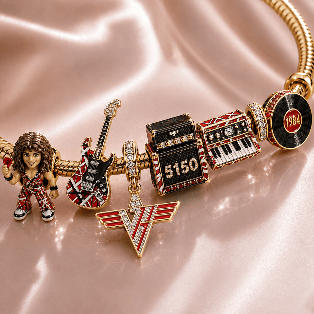 VHL Gold Charm Bracelet Set BMD