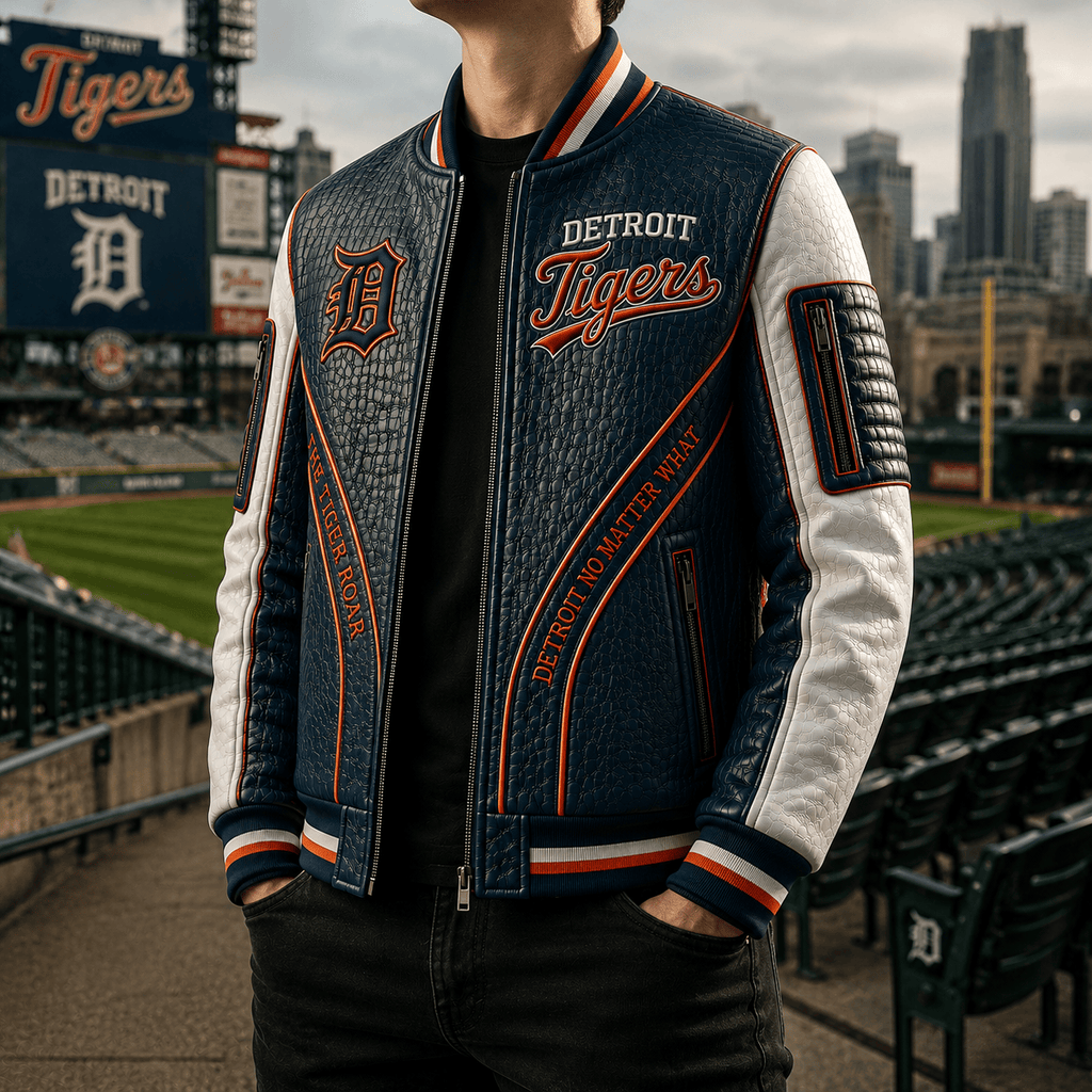 Premium DTG Leather Zipper Jacket TTMH