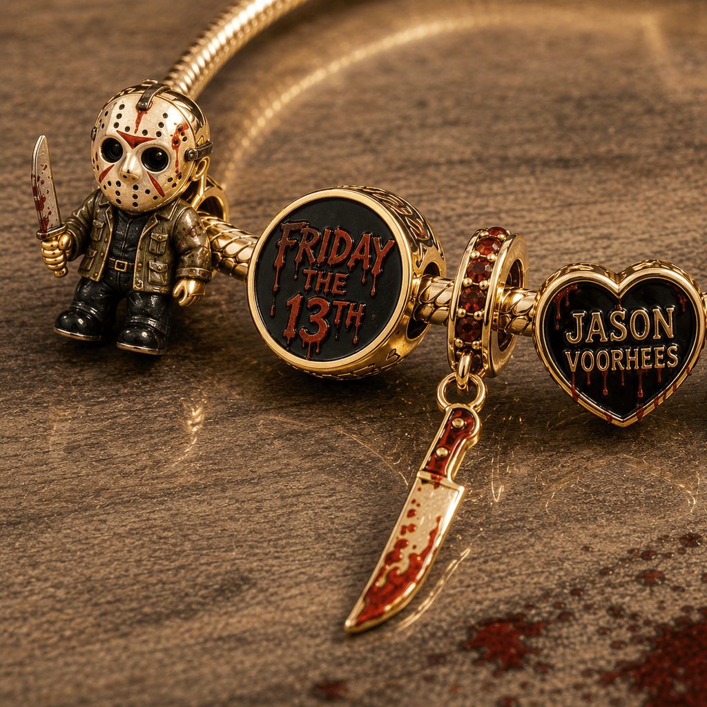JAVOR Gold Charm Bracelet Set BMD