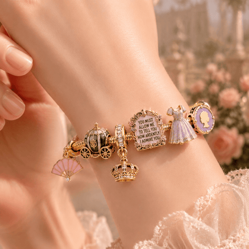 BGT Gold Charm Bracelet Set TTN